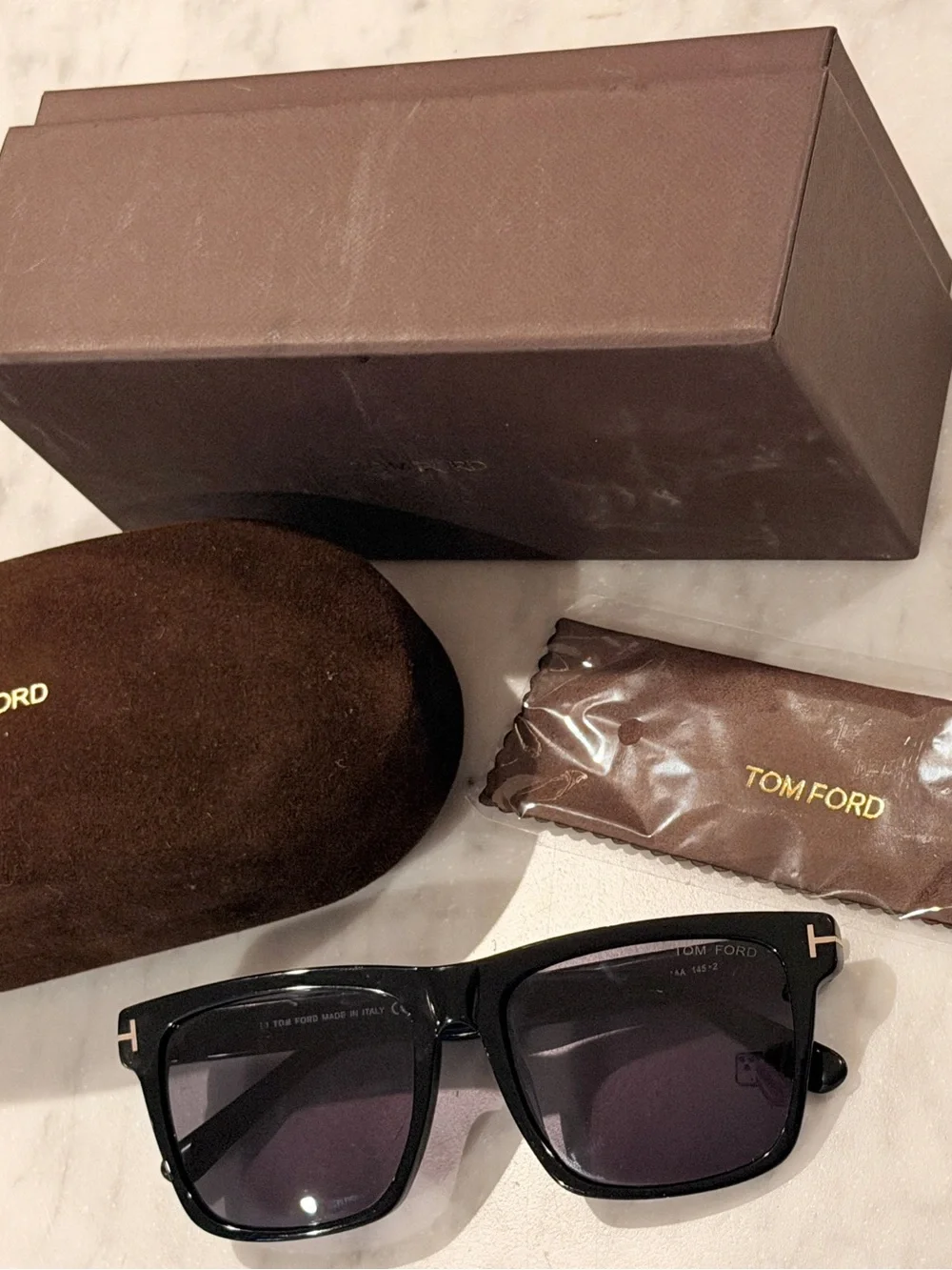 Tom Ford Buckley-02 Sunglasses. Like new with box and case.